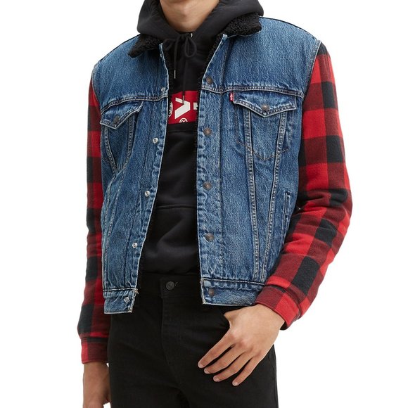 Levi's Other - Levi's Mens Sherpa Lined Denim Trucker Jean Jacket
